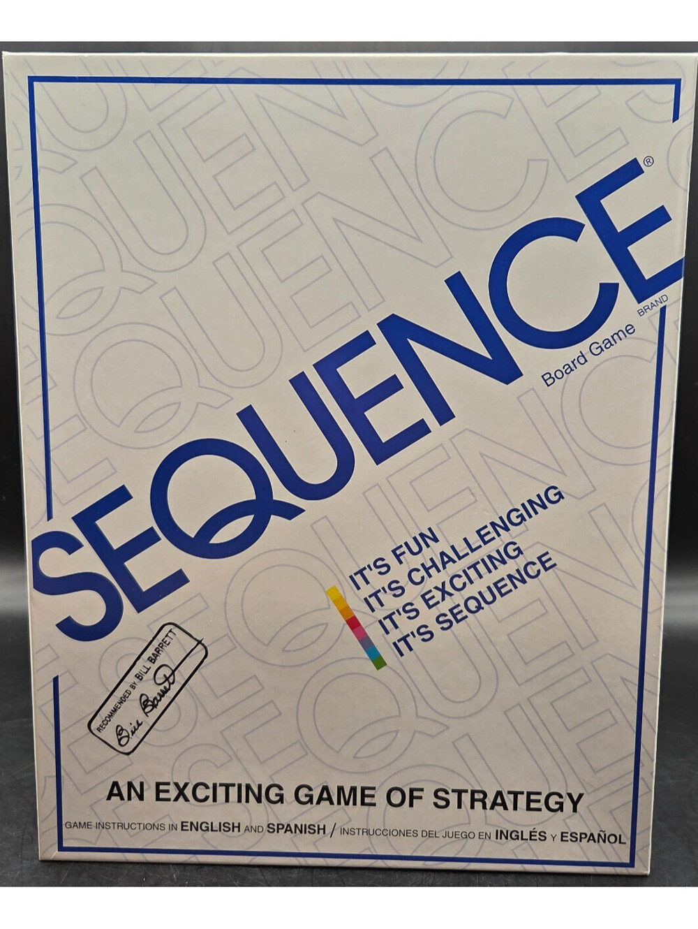 Sequence Board Game JAX Strategy Family Game NEW Sealed 2–12 Players